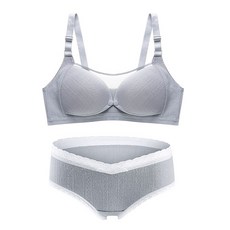 더블유비비 임산부 임부 레이스 수유 버튼형 브라 팬티 세트 WBI973