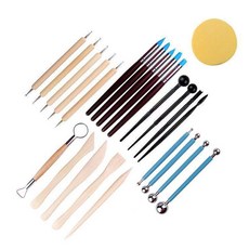 Bellyan黏土工藝雕刻工具 24件組