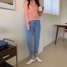 Lindashop 女款 Derat 標準直筒牛仔褲 PT7040K12