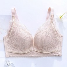 蕾絲線條哺乳內衣