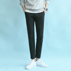 블루포스 남성용 웬스닝 히든 밴딩 면 긴바지