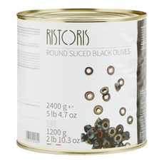 RISTORIS 黑橄欖切片, 2.4kg, 1罐