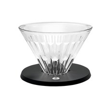 타임모어 글라스 크리스탈 아이드리퍼 + PC 홀더 01 1 2인용, 블랙, 1세트