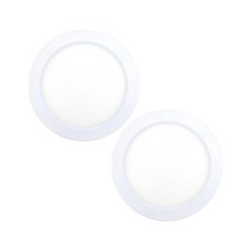 LED邊緣圓形直射燈 20W 日光色 220mm, 2個