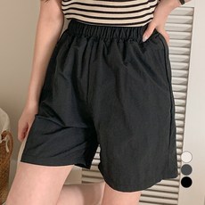 베러스윗 여성용 밴딩 캐주얼 5부 팬츠