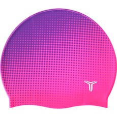 托內多 設計款矽膠泳帽 TC1951, 粉紅色, 1個