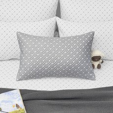 BED&DECO 韓國製造 防暑十字涼感枕頭套