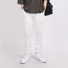 DKA 남성용 놀라운 밴딩 카고 조거 면팬츠 F05S8_pc5130