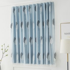 Kyra 蕾絲 魔鬼氈 遮光窗簾 M01, Type5