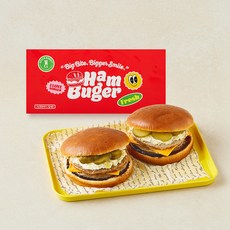 그린래빗 빅더블 불고기치즈버거 2입, 444g, 1개