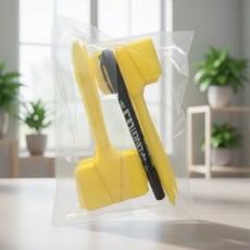 조인메이드 식물 화분 네임택 15cm 50p + 펜 세트, 옐로우(네임택)