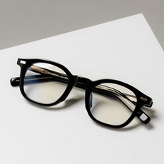 리에티 남녀공용 블루라이트차단 뿔테 안경 ENRICO RT 1017