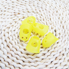 Keublancs 舒適手指保護矽膠指套 M, 黃色, 20個