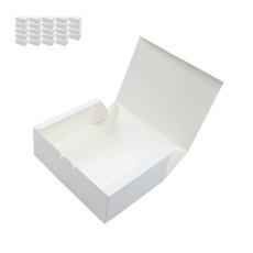 PACKAGE HERO 一次性食品紙盒 白色 大, 25個