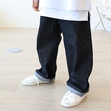 sonyun market 兒童直筒芒果丹寧褲