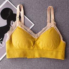 蕾絲簡約線條哺乳內衣