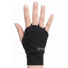 지알에스 프리미엄 쿨 골프 손등 커버 토시 오른손착용, 블랙, 1개