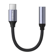 STAR SHIELD USB Type-C-3.5mm 耳機 性別, 10.6cm, 灰色