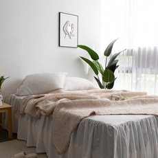 Casa El人造絲Minuet床墊, 淺褐色的