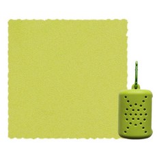 Sonio 便攜式夾扣旅行運動毛巾 40 x 40 cm, 1個, 03 綠色