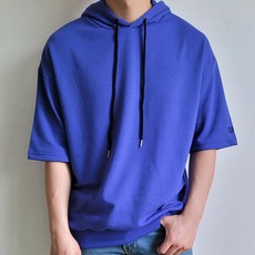 Jhstyle 夏季素色連帽短袖T恤 JHROK407
