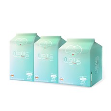 Sandeulsandeul中號衛生巾翼型+隔夜+護墊套組, 1套