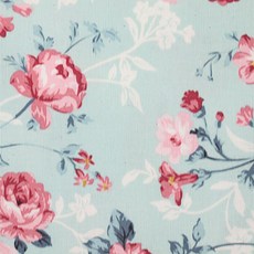 居家時尚印花牛津布, 162 Blue