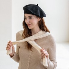 Chaeni Bong Bong 女款針織冬季穿搭披肩圍巾