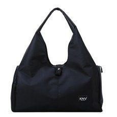 瑜珈游泳乾濕分離運動包, 01 黑色, 1個