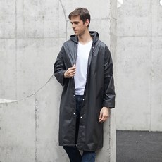 ROJI 어른 캠핑용 등산용 여행용 우의 레인코트 3p