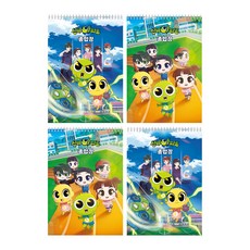 全部 神秘公寓 綜合本 45張 4冊, 混色, 1套