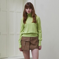 EGOIST 女款喀什米爾基本款高領套頭衫 EQ4BO008