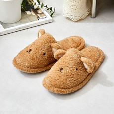 Modern House Teddy Terryj拖鞋, 1個, 230-240mm, 棕色