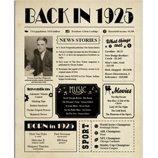 레트로 흑백 포스터 06