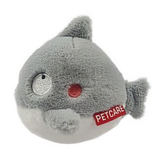 PETCARE 海豚造型絨毛寵物玩偶, 混色, 1個