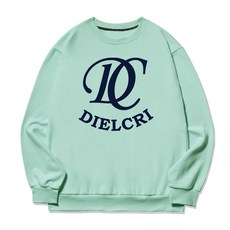 디엘크리 남성용 빅사이즈 DC빅엠블럼 맨투맨 티셔츠