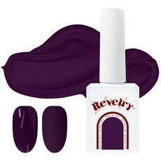 REVERY 凝膠指甲油 彩色凝膠, A10 Wicked queen, 10ml, 1個