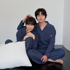 HitTheHay 條紋睡衣 居家服 上下套裝