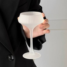 American Road純霧面紅酒香檳杯 白色 HR2101, 1個, 200ml