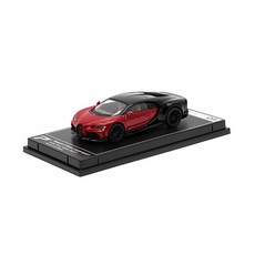 Hypercar League系列1:64模型車玩具 Bugatti Chiron Supersport, Italian Red&Nocturne Black
