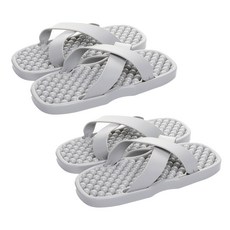 plala 雙向浴室拖鞋 2入, 灰色