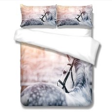 彩色印花被套枕套組 A_RD_224