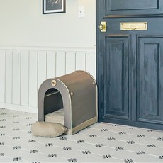 Adopt Me 寵物狗原木休息屋, 1套, 炭灰色