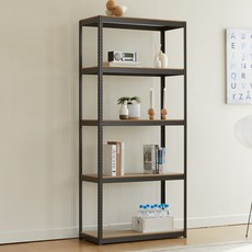 Trebel 緊湊型預製鋼角架 5 步, 深灰色, 5層