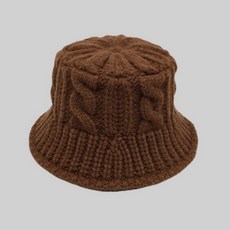 가본다 니트 털 벙거지 모자