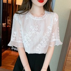 POPLARNC Tussa 鏤空蕾絲上衣