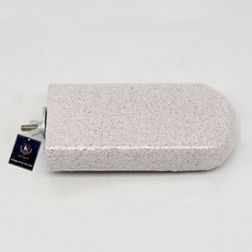 딩동펫 앵무새 아이스크림 하드 부리 발톱갈이 스톤, 그레이, 1개