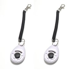 狗狗訓練響片, 白色, 2個