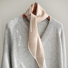 바비수 로렛 라인 프리미엄 마름모 스카프 + 선물케이스