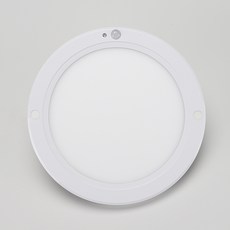 MEGAMAN Vitson Megaman 圓形邊緣 LED 感應燈 15W 200mm, 1個, 白色 + 晝光色